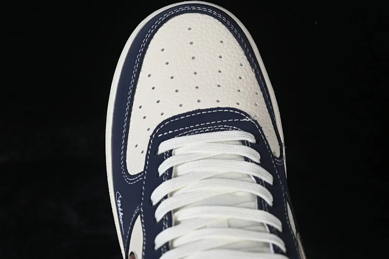All categories Nk Air Force 1 Air Force series Nk Air Force 1 Low Air Force low-top Nike Air Force 1'07 Low Stussy co-branded blue brown pig leather Air Force 1 low-top casual sneakers DF0188-105